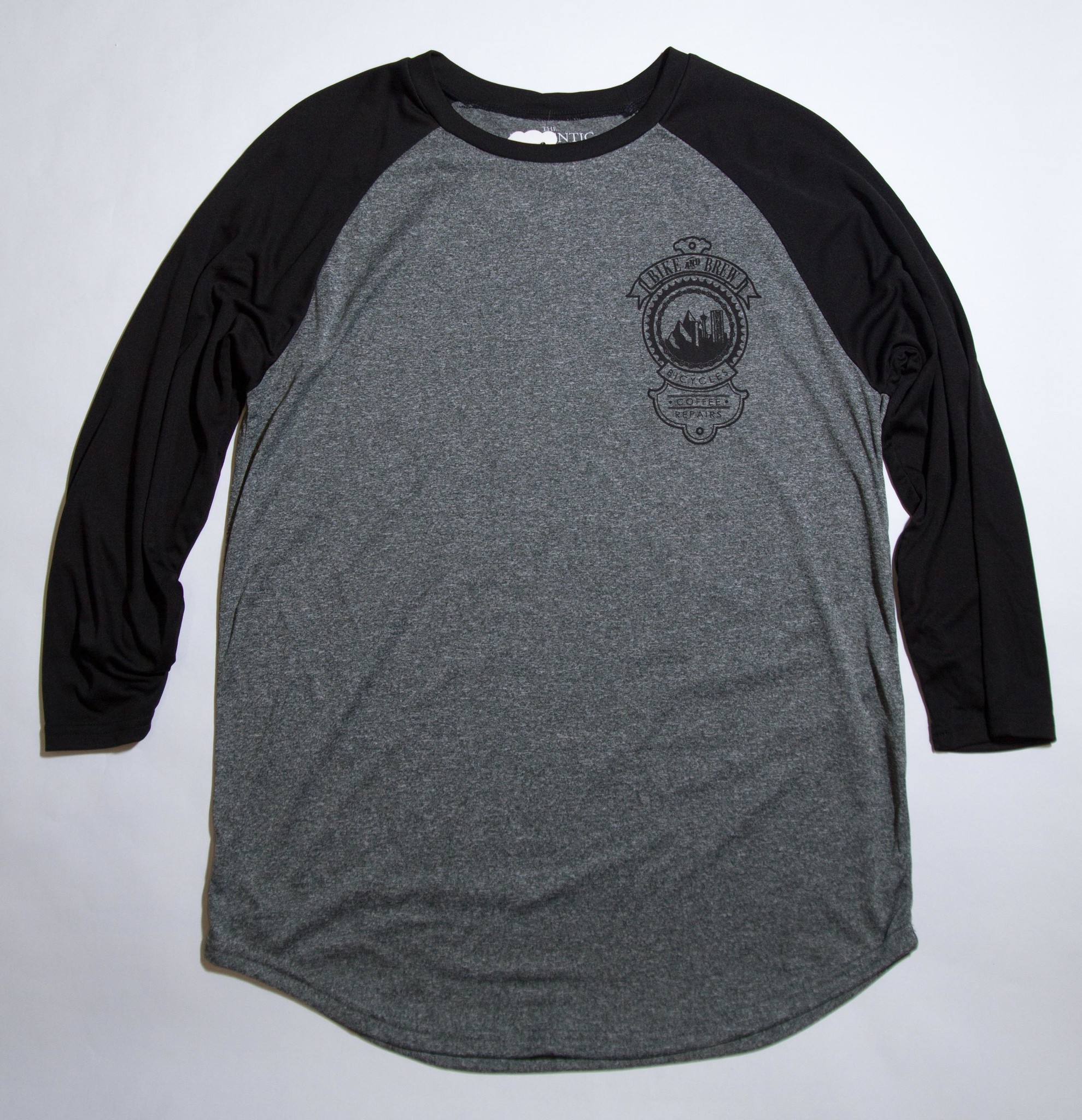 BIKE AND BREW Baseball Tee