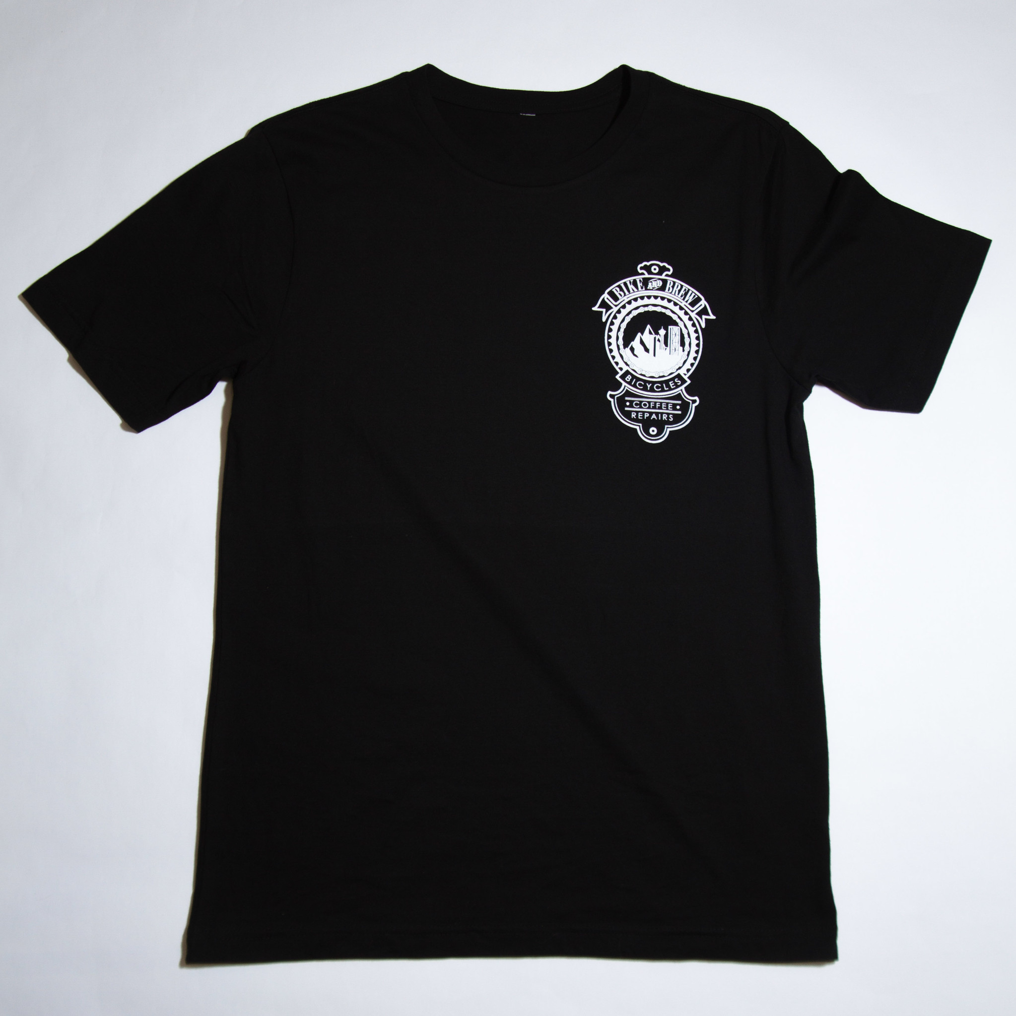 BIKE AND BREW Badge T Shirt