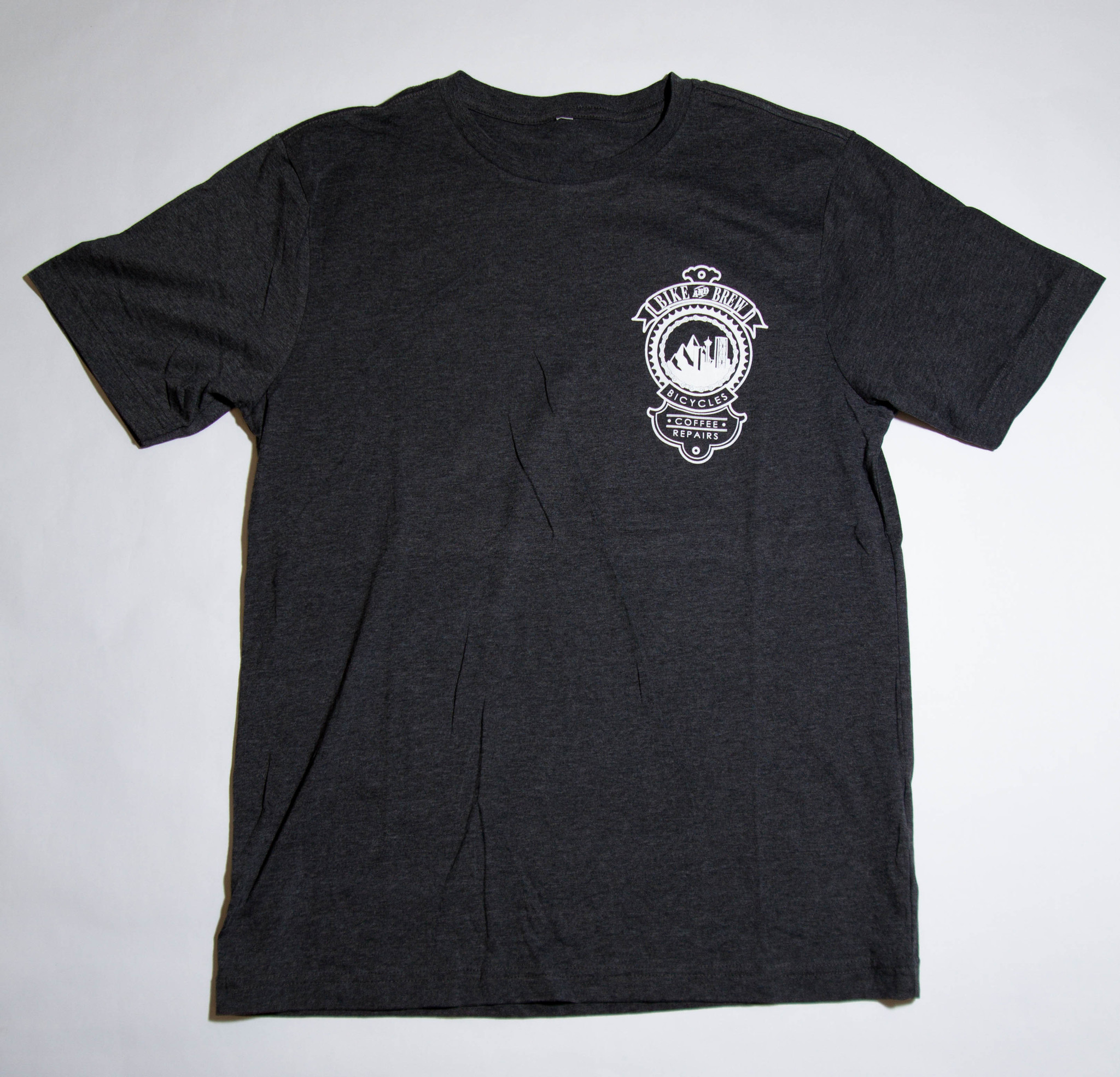 BIKE AND BREW Badge T Shirt