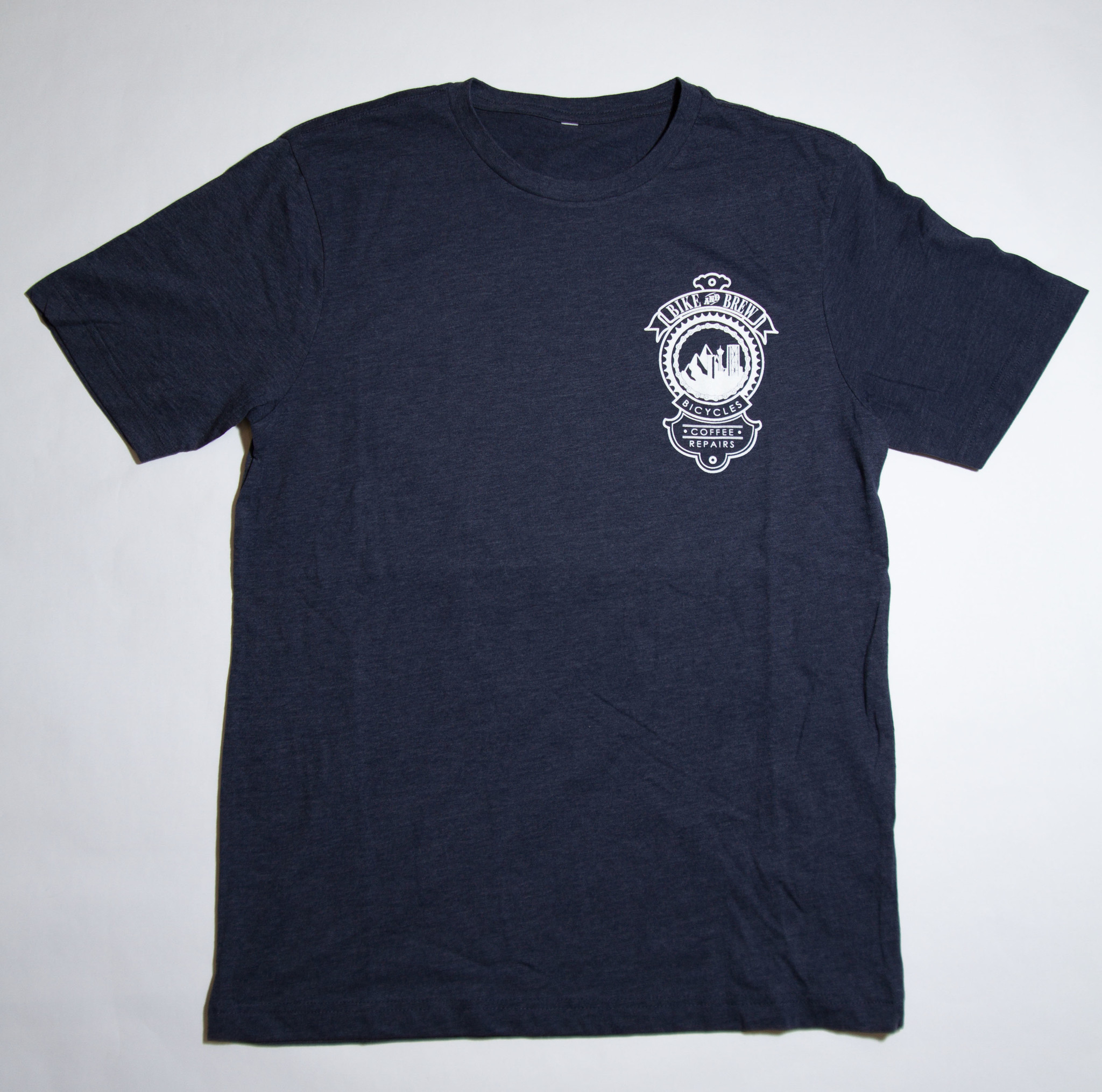 BIKE AND BREW Badge T Shirt