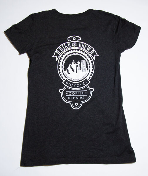 Bike and Brew Ladies T Shirt