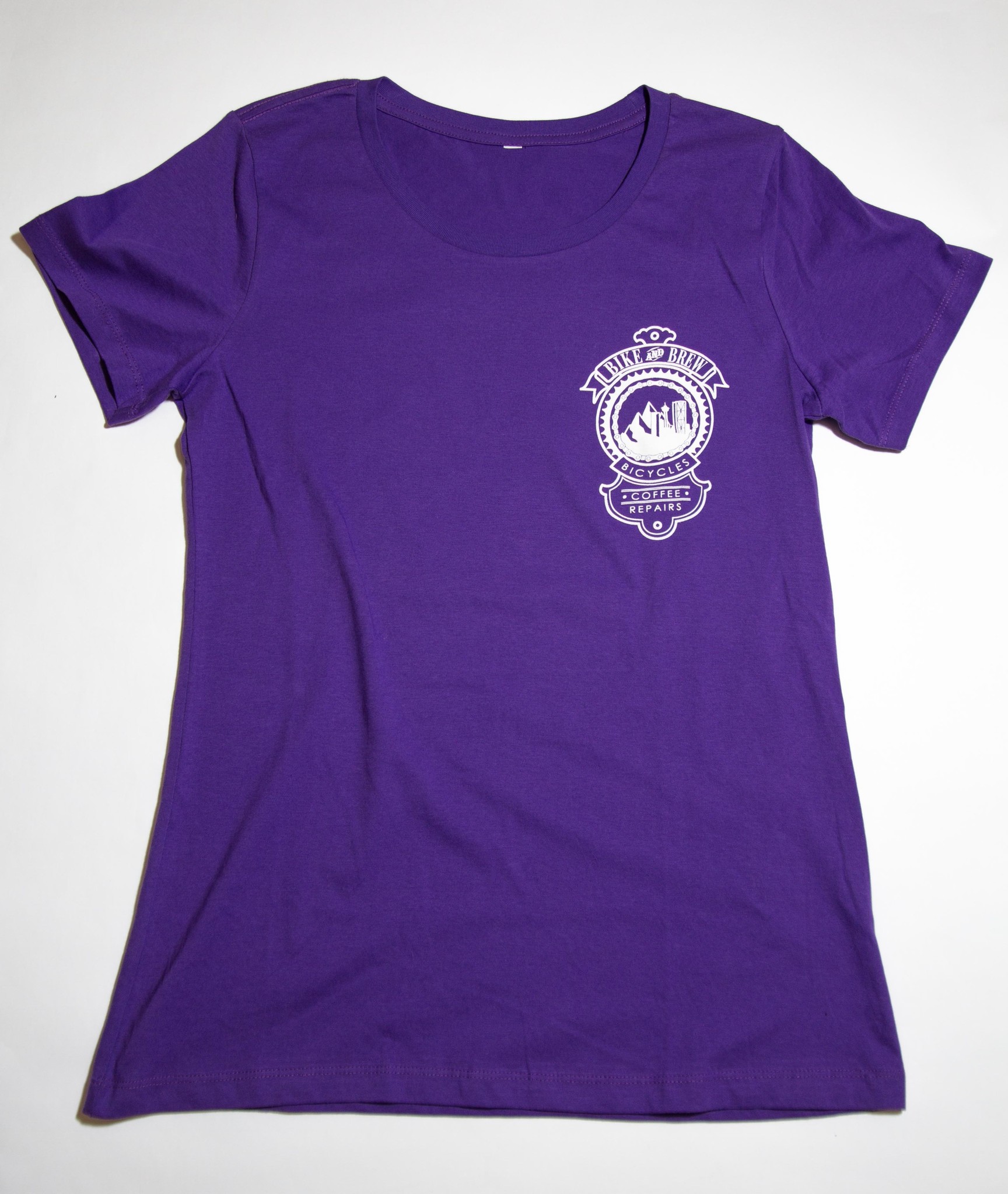 BIKE AND BREW Ladies T Shirt