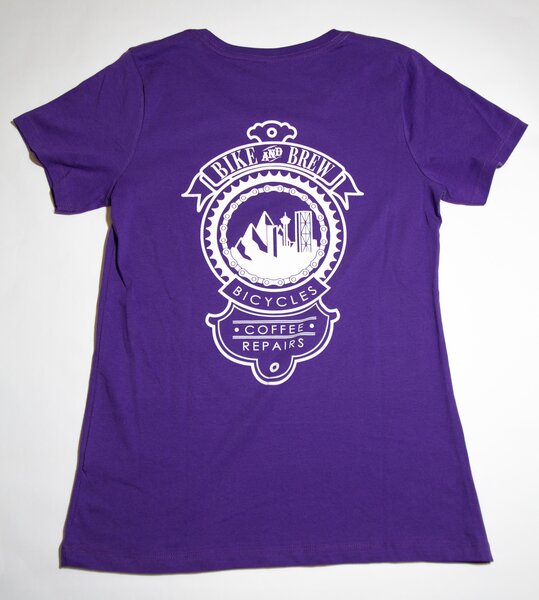 Bike and Brew Ladies T Shirt