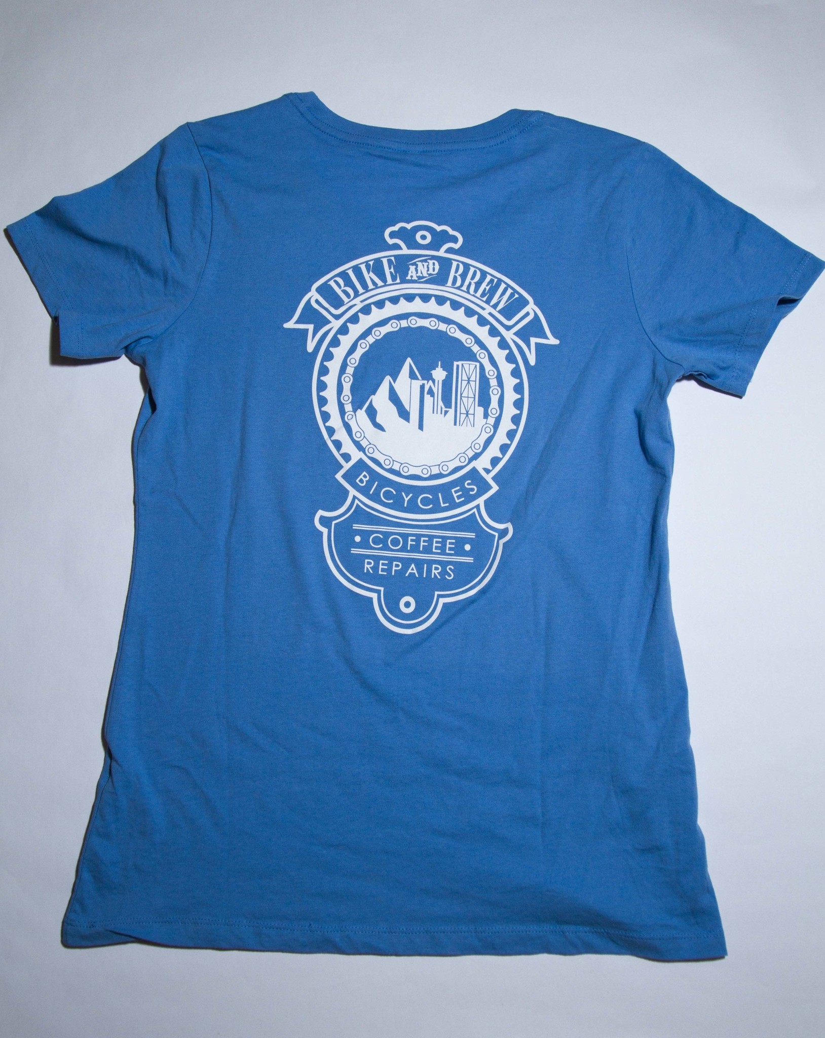 BIKE AND BREW Ladies T Shirt