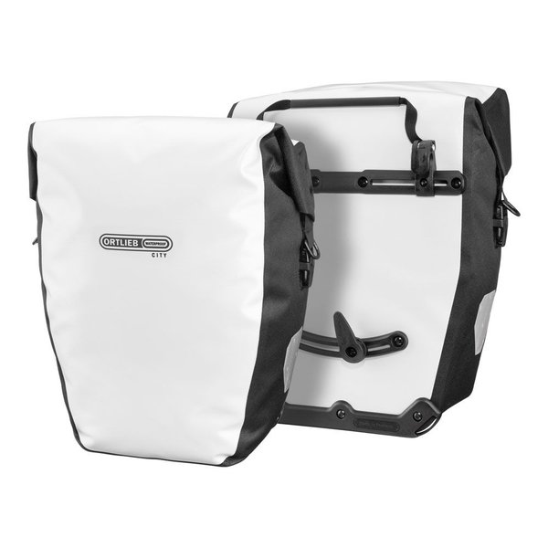 Ortlieb Back-Roller City 40 Litre Pannier - White/Black