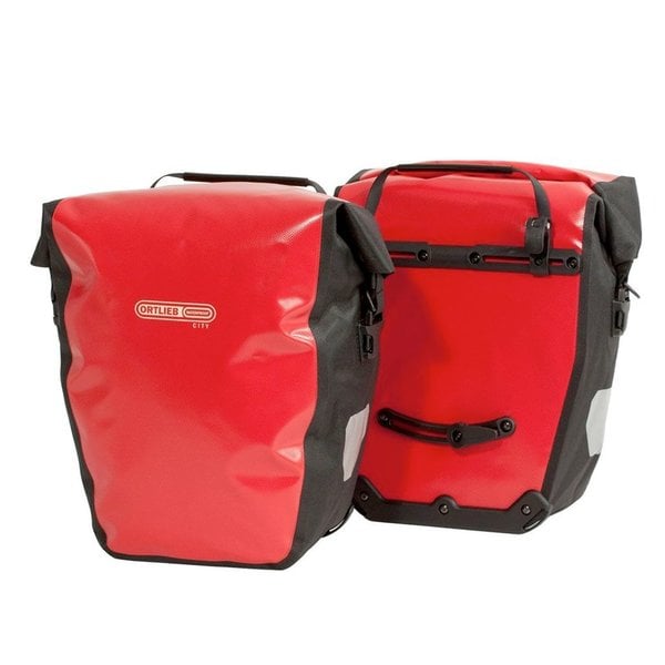 Ortlieb Back-Roller City 40 Litre Pannier - Red/Black