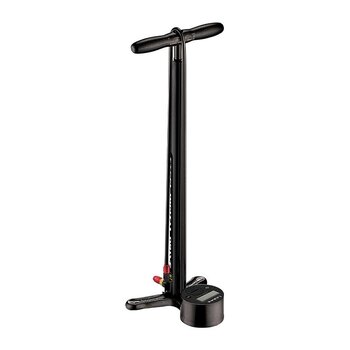LEZYNE Steel Digital Floor Drive, Floor Pump, Abs-1 Pro Chuck, 220Psi, Black