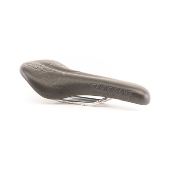 CHROMAG Trailmaster LTD Saddle Black Leather Top Chromo Rails