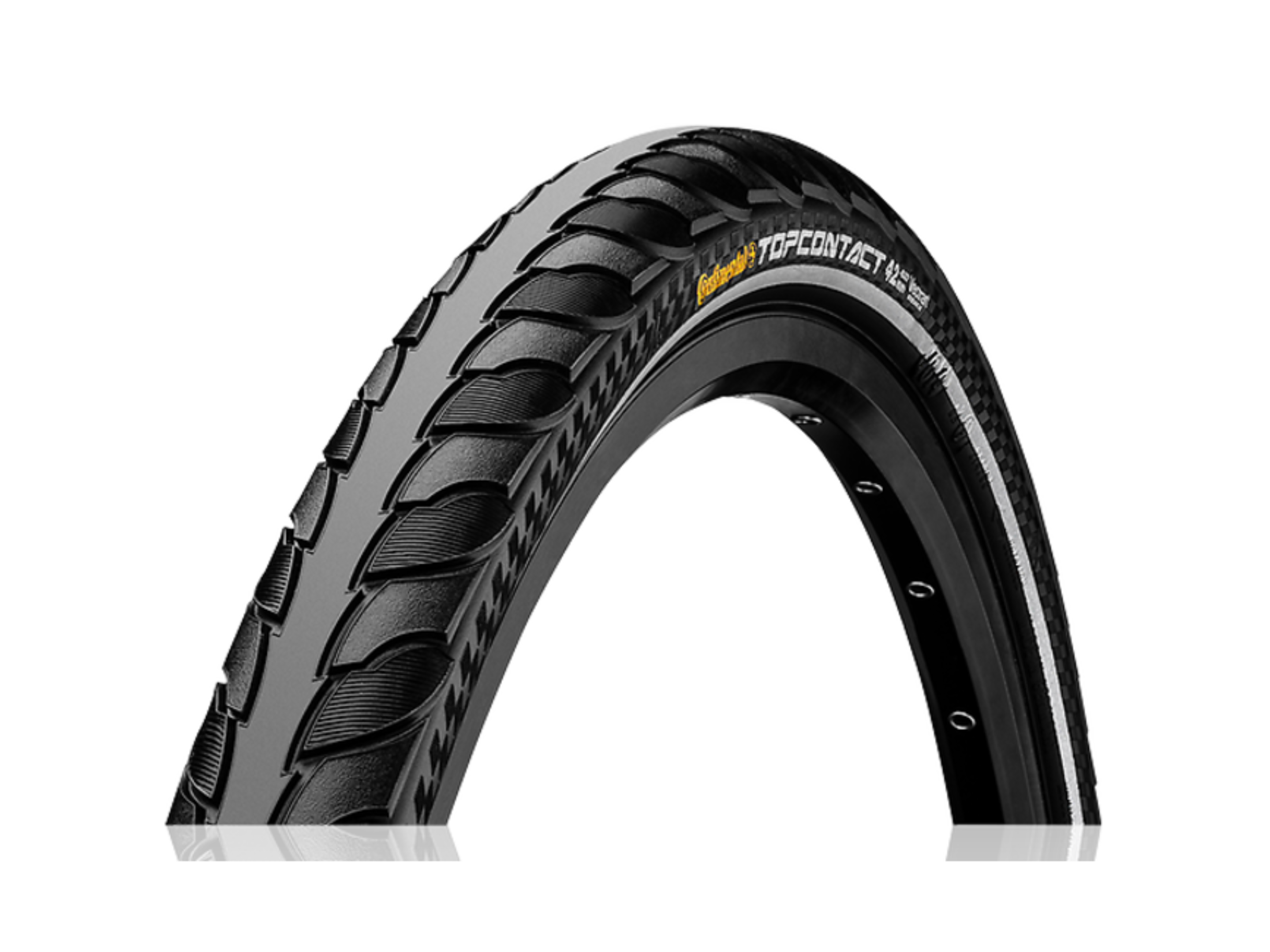 Continental Top Contact II 700 X 28 Folding Reflex Bike and Brew