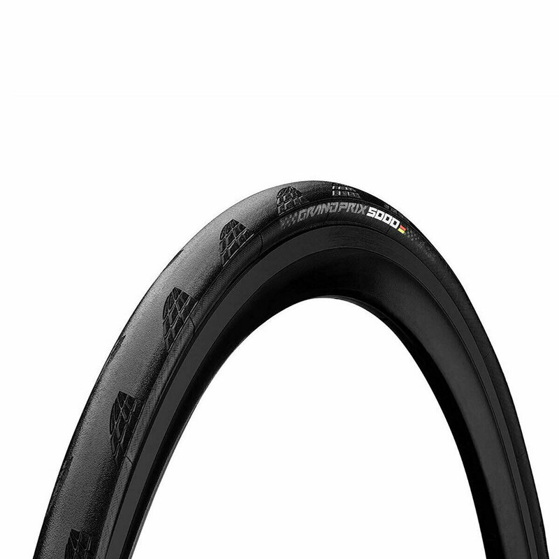 中古 Continental Grand Prix 5000 700x25c Continental Grand Prix 5000 700x25 Black Chili - Bike and Brew