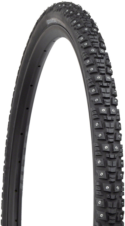 45NRTH Gravdal Tire - 700 x 38, Clincher, Steel, Black, 33tpi, 252 Carbide Steel Studs