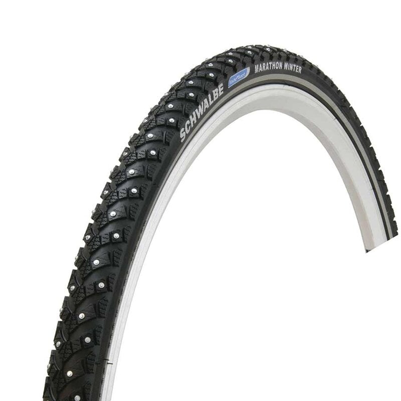 Schwalbe Marathon Winter Plus Studded 700x35C Wire Bead - Bike and