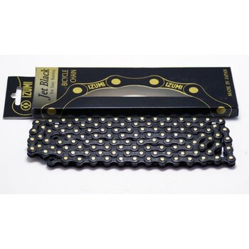 IZUMI 1/2x1/8 Standard Black/Black 116 Link Chain