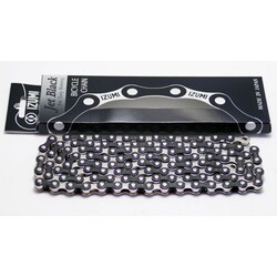 IZUMI 1/2x1/8 Standard Black/Silver 116 Link Chain