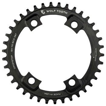 WOLF TOOTH Components Shimano 4 Bolt Chainring 9/10 Speed