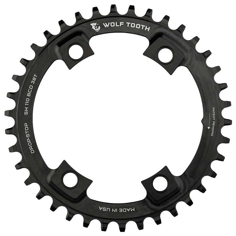 パーツ wolftooth 46t bcd 110 Wolf Tooth components, BCD 110mm Shimano 4 Arms, Chainring, Teeth