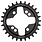 WOLFTOOTH COMPONENTS Universal BCD 64mm 28 Tooth Chainring, 9-11 Speed