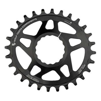 WOLF TOOTH Components Cinch Elliptical Chainring Direct Mount