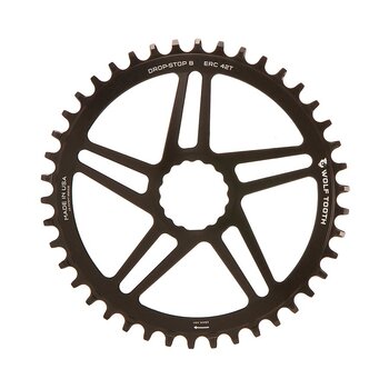 WOLFTOOTH COMPONENTS CINCH Direct Mount Chainring, Drop-Stop, 10/11/12-Speed Eagle and Flattop Compatible, Black,