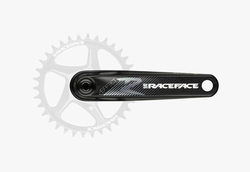RaceFace Aeffect R Crank Armset only 170mm - Black (No Rings) 137mm Spindle