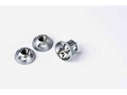 Solid Axle 9mm Lock Nuts with Key /pair