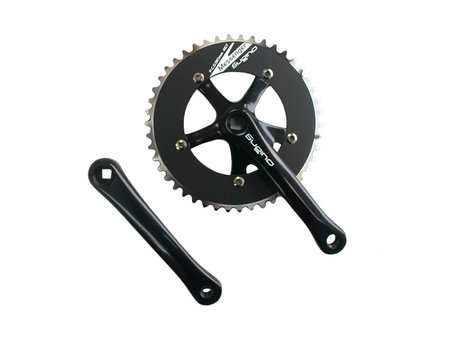 Sugino RD2 Messenger Crankset 165mm 48T Black