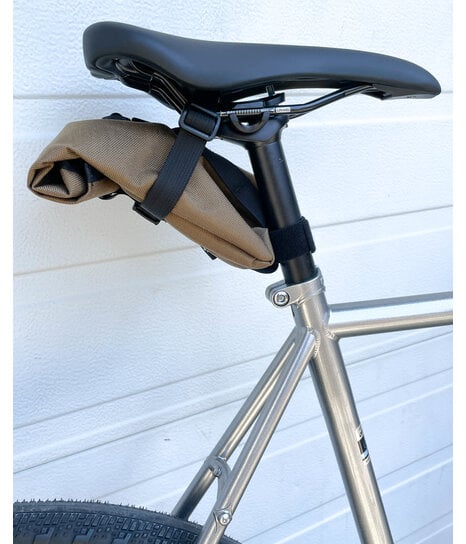 Restrap Saddle Bag 14L Black - Bike and Brew