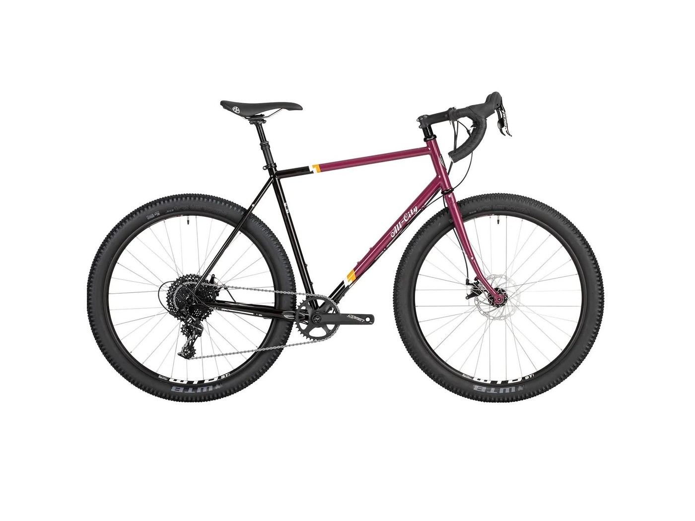 All-City Gorilla Monsoon Bike - 650b Steel APEX Charred Berry 61cm main image 0