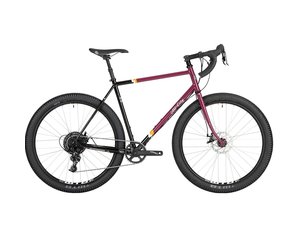 All-City Gorilla Monsoon Apex Charred Berry - Bike and Brew