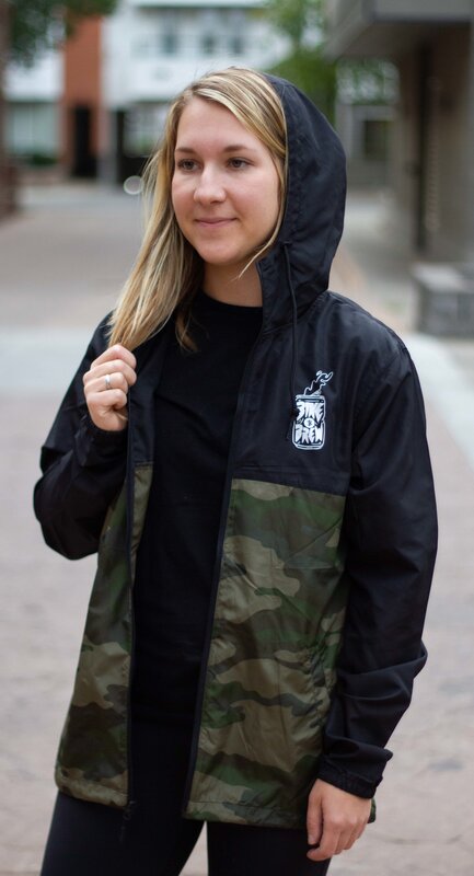 FAF × Sound Sports / Camo Jacket & Pants Generic Men's Camouflage Hooded Jacket Outdoor Waterproof