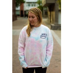 BIKE AND BREW Cotton Candy Crewneck