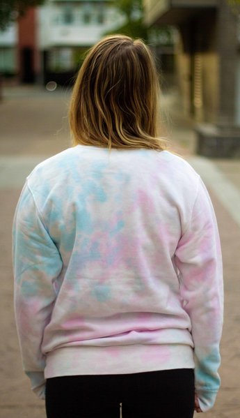 Bike and Brew Cotton Candy Crewneck