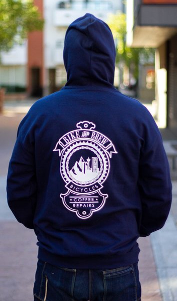 Bike and Brew OG Zip Hoody