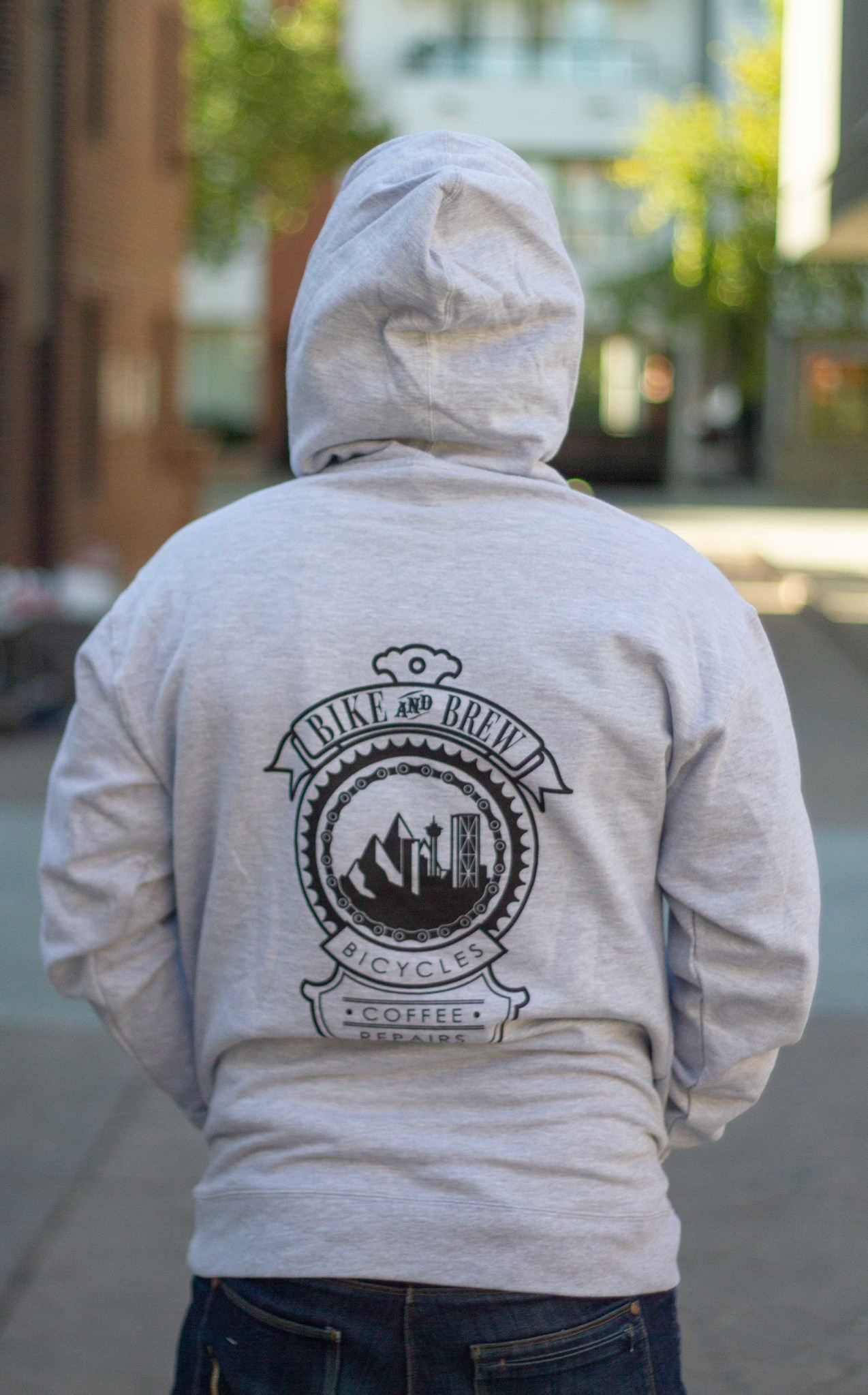 BIKE AND BREW Pullover Hoodie