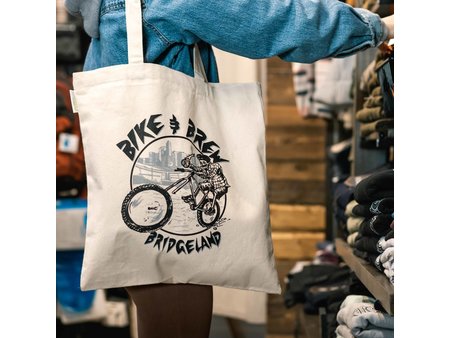 Bike and Brew Tote Bag
