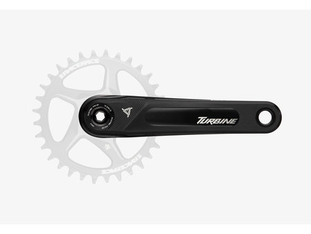 White Industries M30 Crankset 170mm - Silver (Chainring not