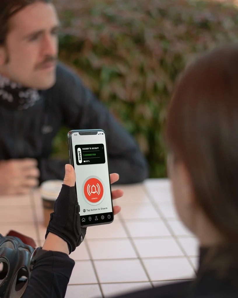 KNOG Scout Bike Alarm and Finder