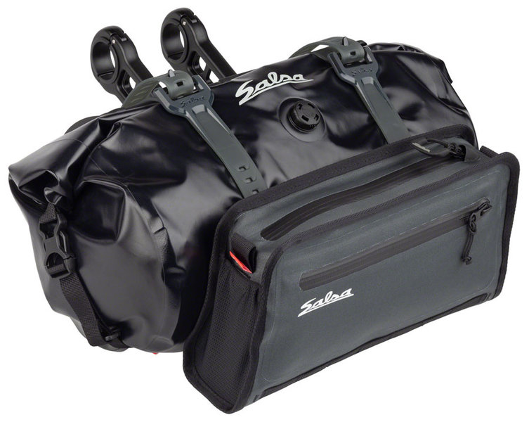 Salsa EXP Series Anything Cradle with 15 Liter Dry Bag Top Load Pouch and Straps