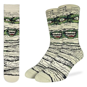 GOOD LUCK SOCK Evil Mummy Size 8-13