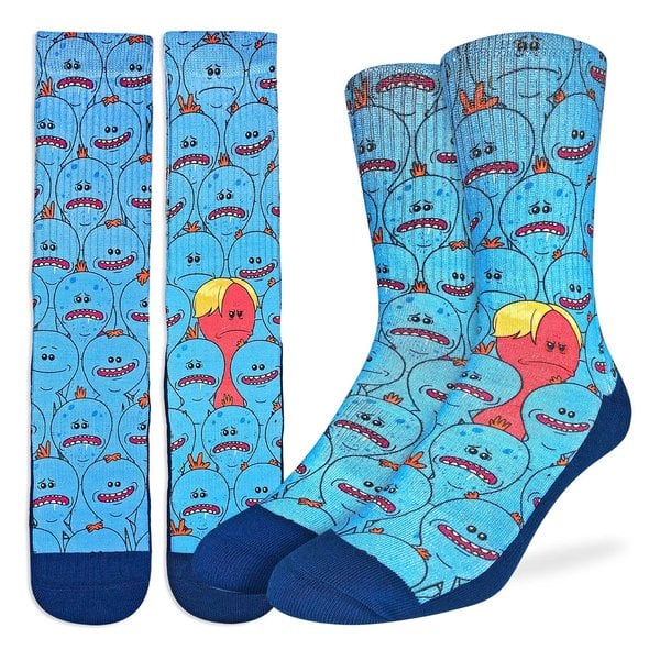 Good Luck Sock Mr Meeseeks Size 8-13