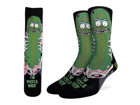 Good Luck Sock Pickle Rick Size 8-13