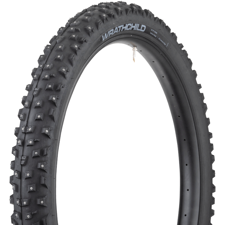45NRTH Wrathchild Tire - 29 x 2.6, Tubeless, Folding, Black, 60tpi, 252 Concave Carbide Studs