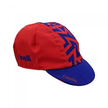 CINELLI Cycling Cap Alessandro Mendini 'Stilema Tre Rosso'