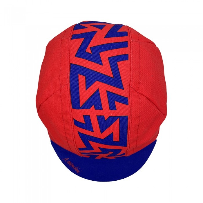 CINELLI Cycling Cap Alessandro Mendini 'Stilema Tre Rosso'