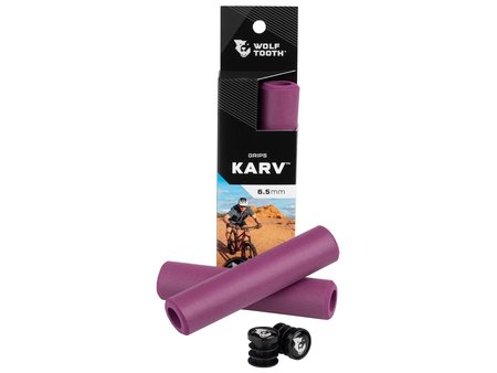 Wolf Tooth Components Karv 135mm Grips - Purple