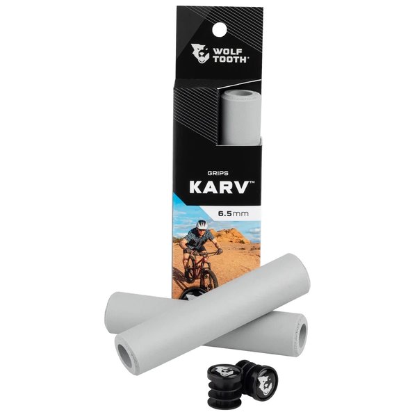 Wolf Tooth Components Karv 135mm Grips - Grey