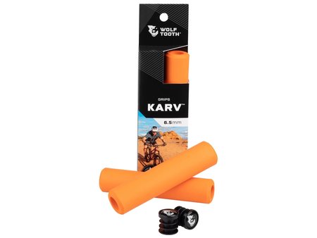 Wolf Tooth Components Karv 135mm Grips - Orange