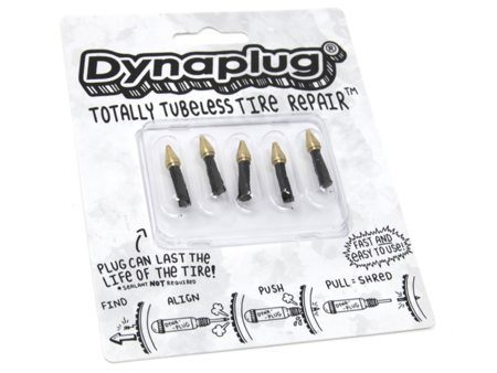 Dynaplug Tubeless Tire Repair Plugs Pointed Soft Nose Tip /5 pack