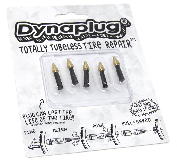 Dynaplug Tubeless Tire Repair Plugs, Pointed Soft Nose Tip /5 pack - Bike  and Brew
