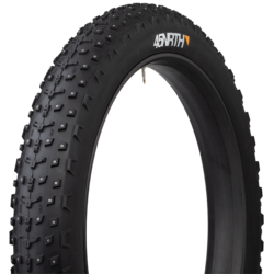 45NRTH Dillinger 4 Tire - 26 x 4 Tubeless Folding 60tpi 240 Carbide Steel Studs - Black